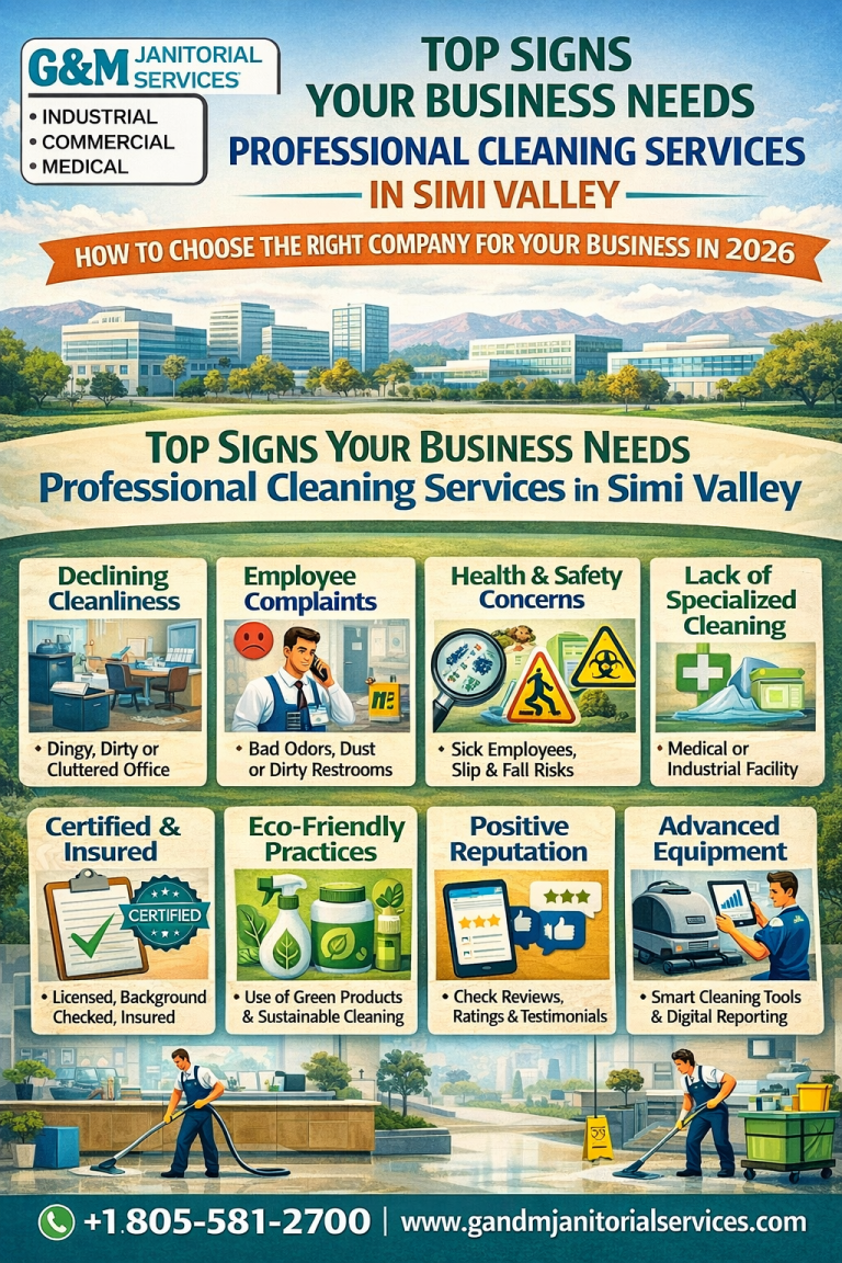 top sign for cleaning services